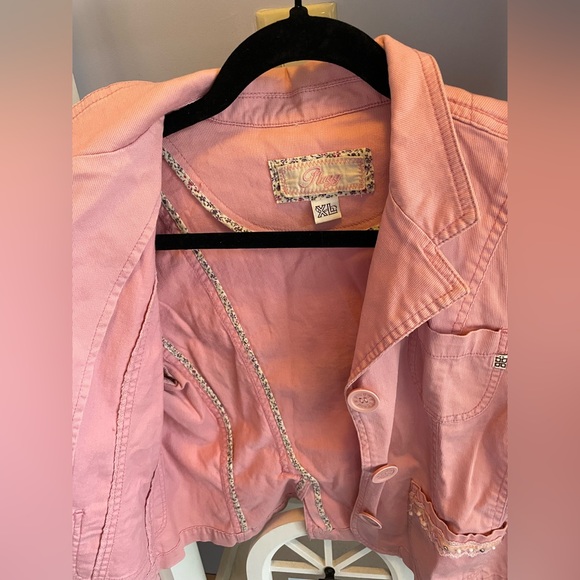 PLUGG youth pink light Jean jacket - Picture 3 of 4